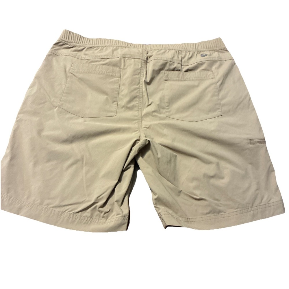 Marmot Arch Rock Shorts Belted 9" Inseam Hiking Flat Front Nylon Tan Men's 38 - Picture 5 of 6